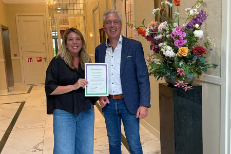 Huize Dijckwegh - ambassadeur Kwaliteit@ - gefeliciteerd